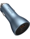 Hurtownia GSM - Automobilová nabíječka Baseus Golden Contactor Pro USB-A + 2x USB-C 65W modrá - BSU3366BLU - {ean13} - Hurt
