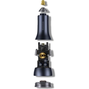 Hurtownia GSM - Ładowarka samochodowa Baseus Golden Contactor Pro USB-A + 2x USB-C 65W niebieski - BSU3366BLU - {ean13} - Hurt