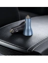 Wholesale Baseus Golden Contactor Pro USB-A car charger + 2x USB-C 65W blue - BSU3366BLU - {ean13} - Hurt