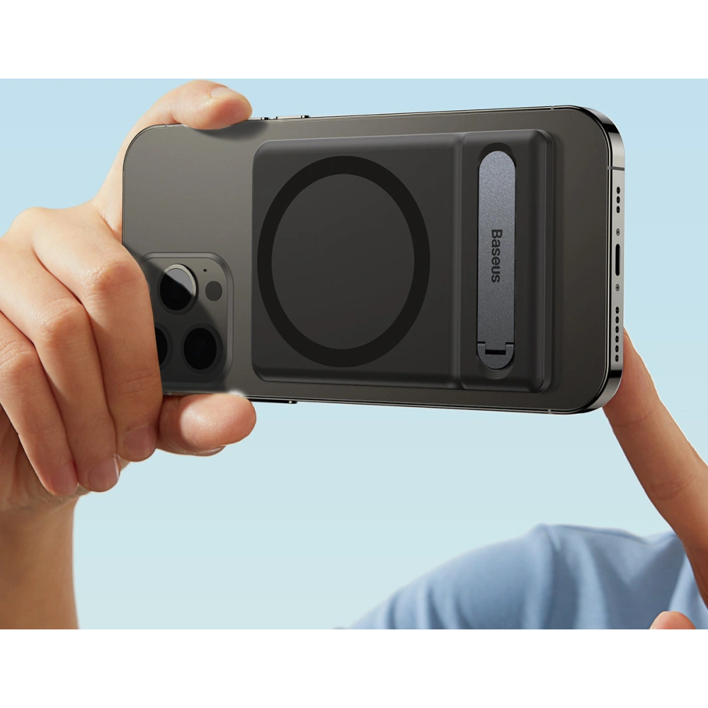 Wholesale Baseus Foldable Magnetic Bracket Black - BSU3367BLK - {ean13} - Hurt