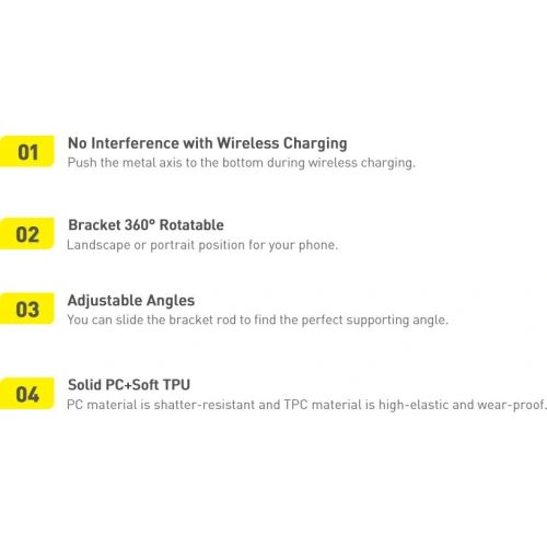 Podstawka z uchwytem magnetycznym Baseus czarny