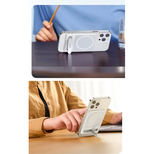 Podstawka z uchwytem magnetycznym Baseus biały