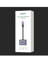 Wholesale UGREEN CM231 audio adapter USB Type C (male) - USB Type C PD QC (female) + 3.5mm mini jack (female) gray - UGR1278GRY - {ean13} - Hurt