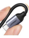 Wholesale UGREEN CM231 audio adapter USB Type C (male) - USB Type C PD QC (female) + 3.5mm mini jack (female) gray - UGR1278GRY - {ean13} - Hurt