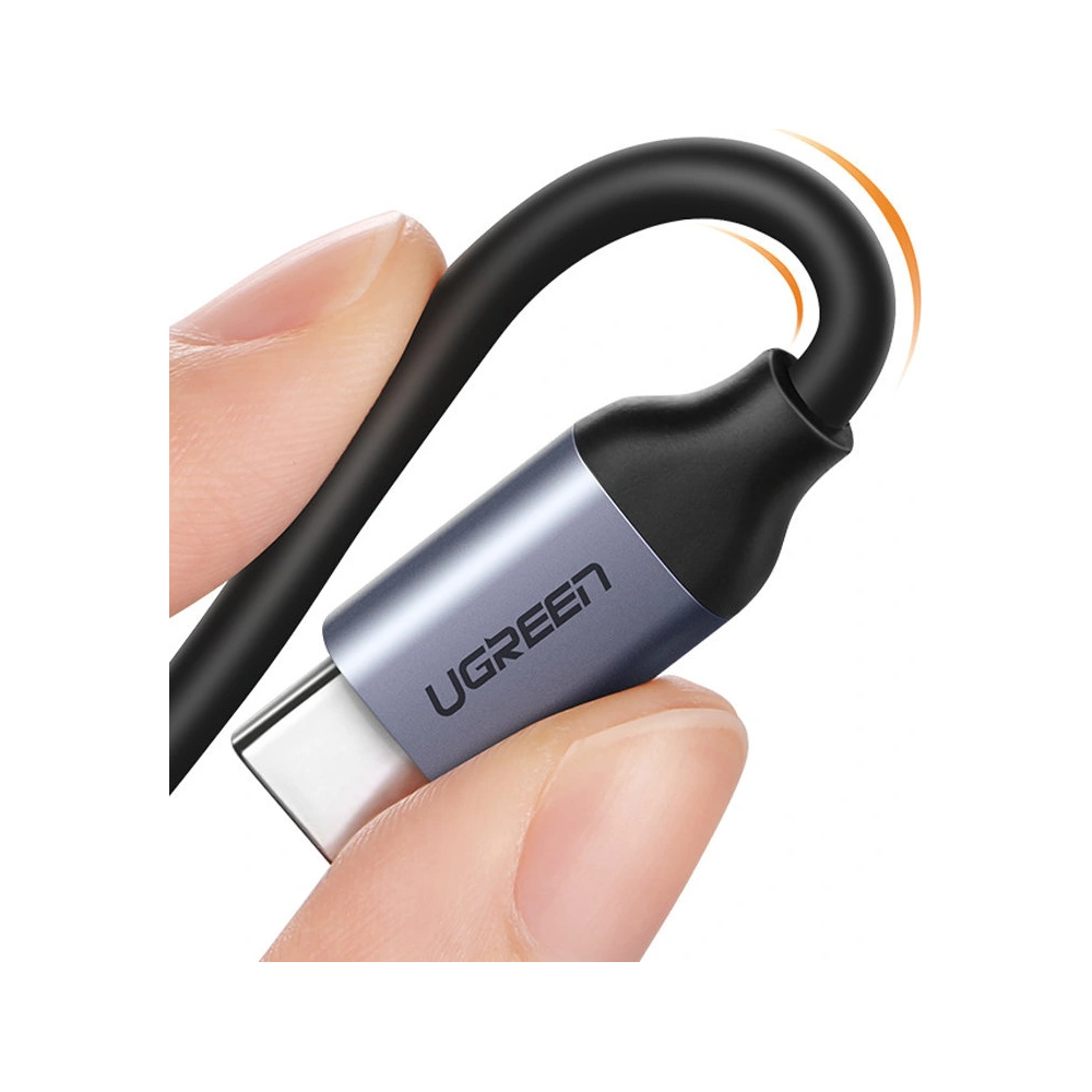 Wholesale UGREEN CM231 audio adapter USB Type C (male) - USB Type C PD QC (female) + 3.5mm mini jack (female) gray - UGR1278GRY - {ean13} - Hurt