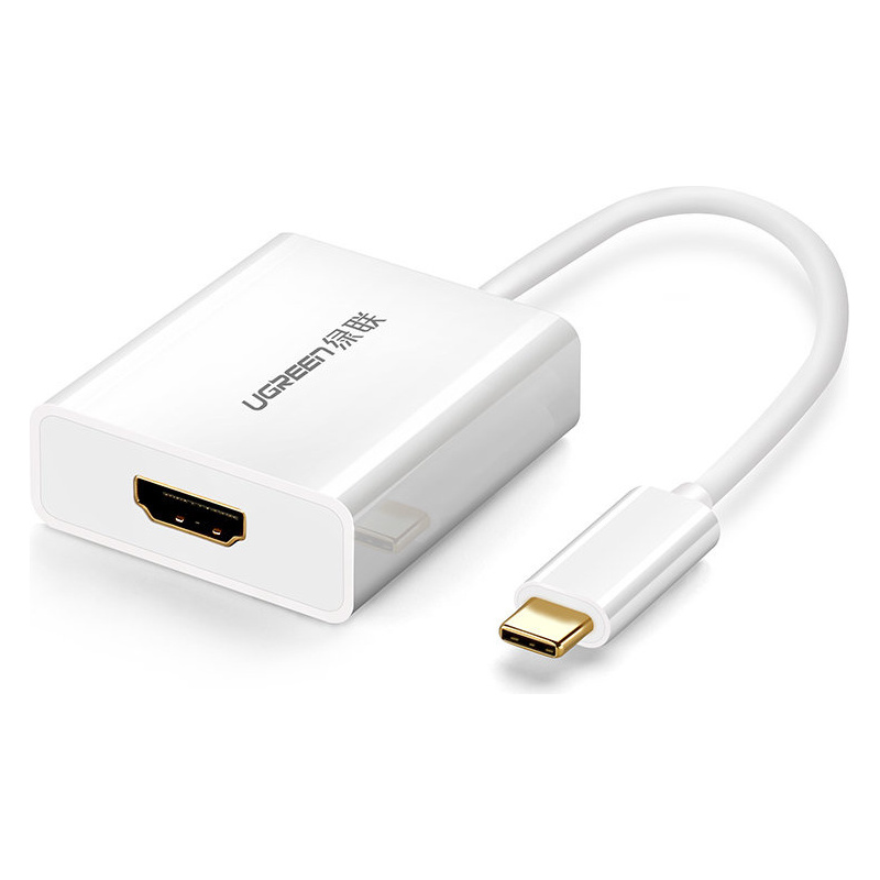 Hurtownia Ugreen - 6957303842735 - UGR1279WHT - Adapter UGREEN USB-C (męski) - HDMI (żeński) biały - B2B homescreen