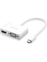 UGREEN MM123 adapter video converter USB Type C - HDMI / VGA white