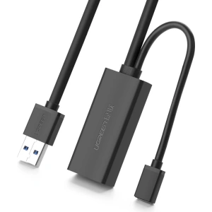 Hurtownia GSM - Przedłużacz aktywny UGREEN US175 USB 3.2 Gen 1 (USB 3.0, USB 3.1 Gen 1) 10m czarny - UGR1281BLK - {ean13} - Hurt