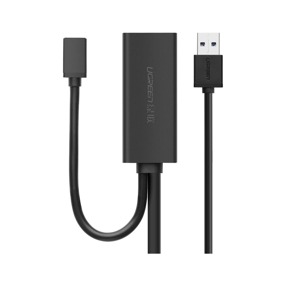 Wholesale UGREEN US175 active extension cable USB 3.2 Gen 1 (USB 3.0, USB 3.1 Gen 1) 10m black - UGR1281BLK - {ean13} - Hurt