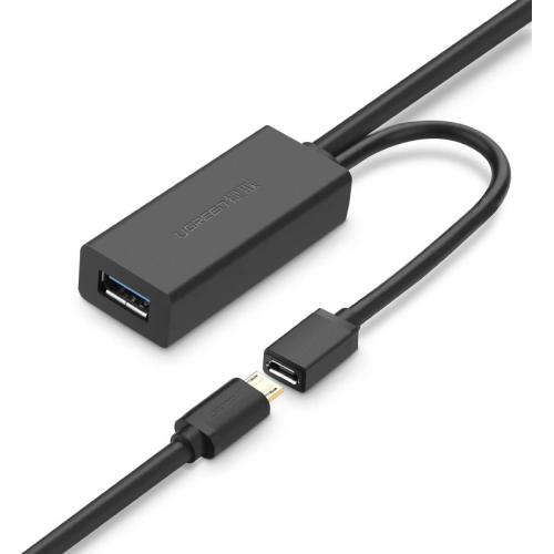 Przedłużacz aktywny UGREEN US175 USB 3.2 Gen 1 (USB 3.0, USB 3.1 Gen 1) 10m czarny