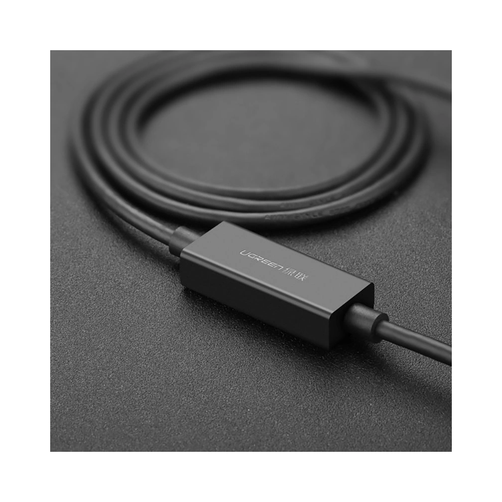 Hurtownia GSM - Aktivní prodlužovací kabel UGREEN US175 USB 3.2 Gen 1 (USB 3.0, USB 3.1 Gen 1) 10m černý - UGR1281BLK - {ean13} - Hurt