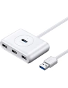 Wholesale UGREEN CR113 multifunctional USB HUB Type c - 4 x USB 3.0 1m white - UGR1282WHT - {ean13} - Hurt