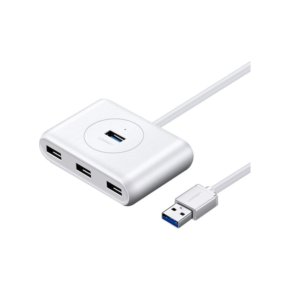 Wholesale UGREEN CR113 multifunctional USB HUB Type c - 4 x USB 3.0 1m white - UGR1282WHT - {ean13} - Hurt