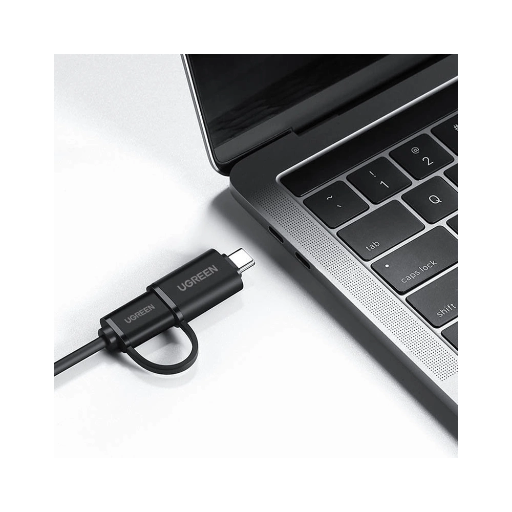 Hurtownia GSM - Hub UGREEN CR113 USB-C - 4 x USB 3.0 1m bílý - UGR1282WHT - {ean13} - Hurt