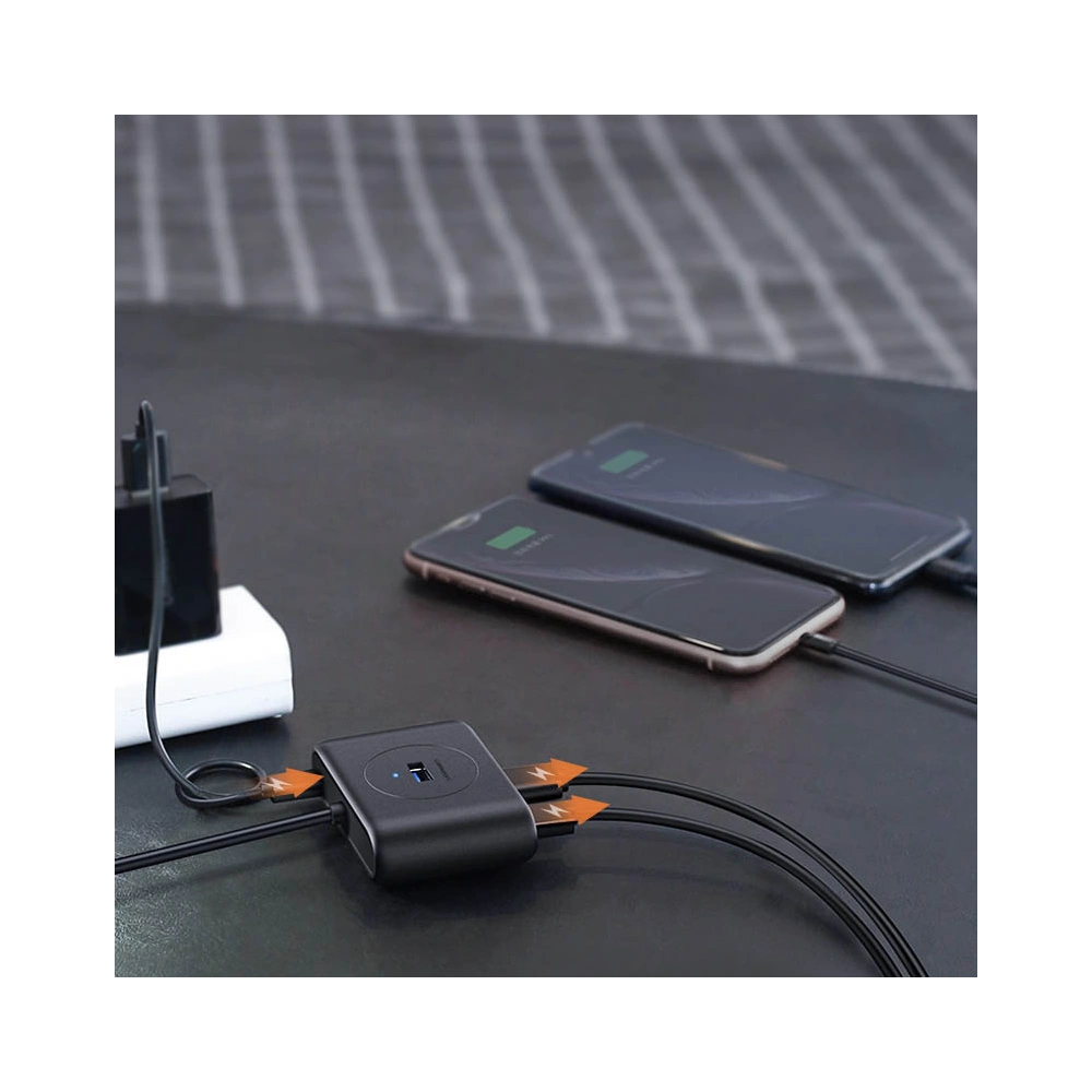 Hurtownia GSM - Hub UGREEN CR113 USB-C - 4 x USB 3.0 1m bílý - UGR1282WHT - {ean13} - Hurt