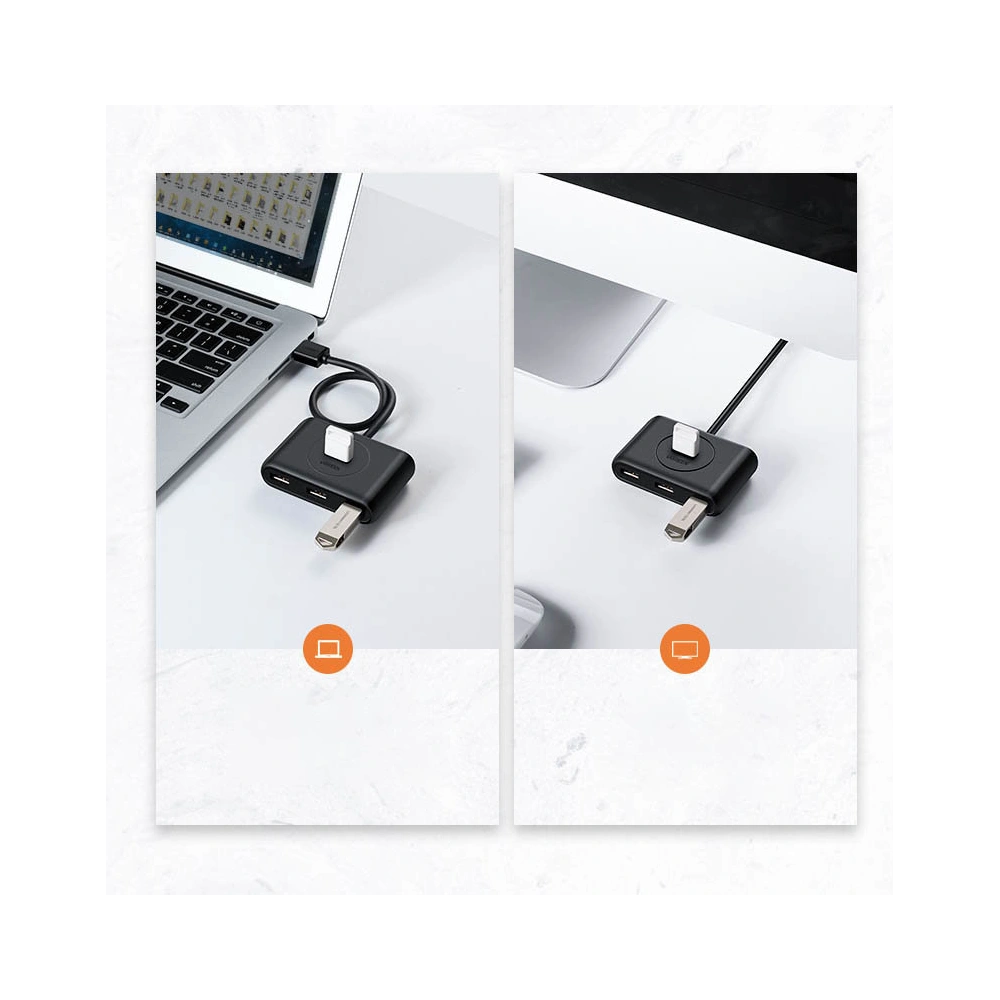 Wholesale UGREEN CR113 multifunctional USB HUB Type c - 4 x USB 3.0 1m white - UGR1282WHT - {ean13} - Hurt