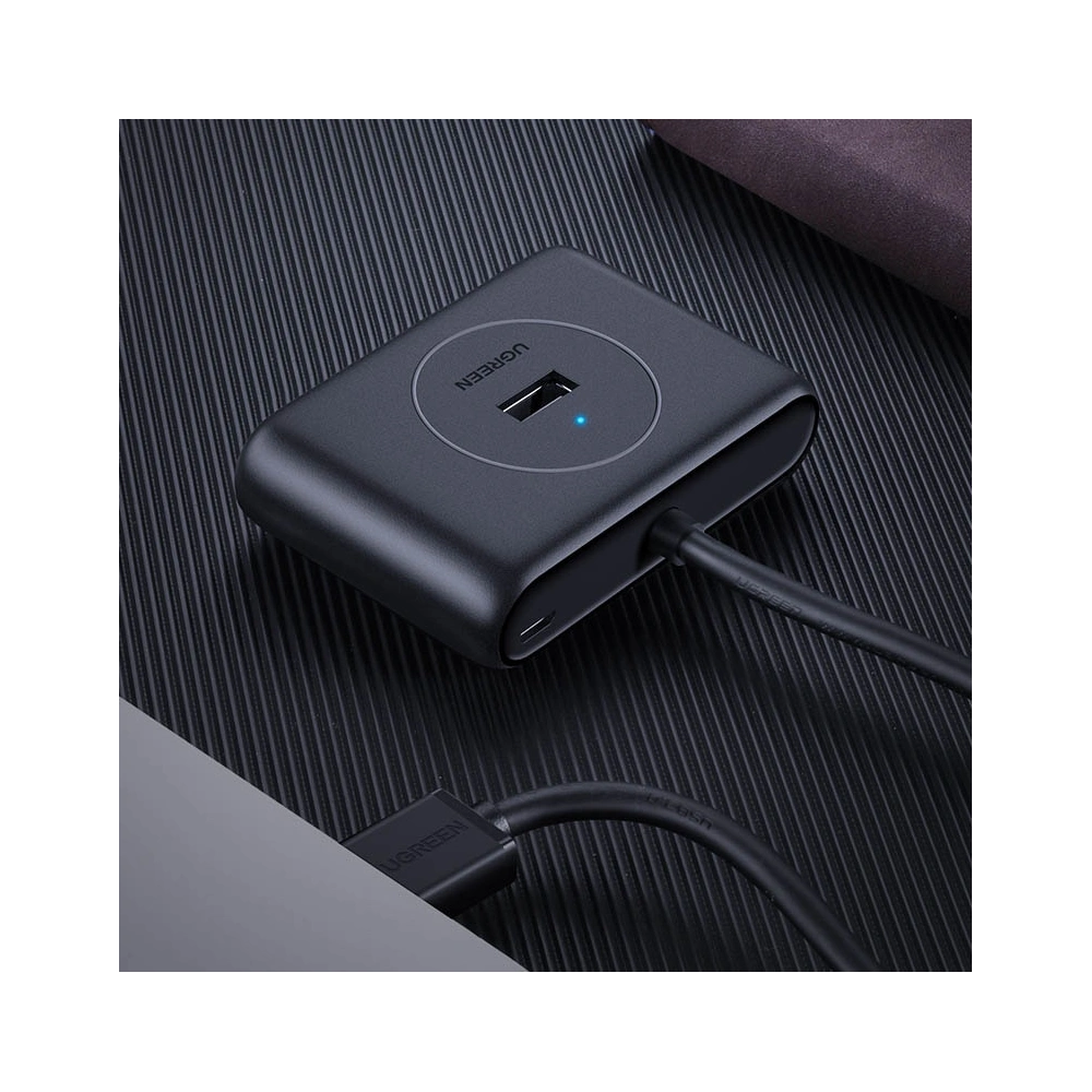 Hurtownia GSM - Hub UGREEN CR113 USB-C - 4 x USB 3.0 1m bílý - UGR1282WHT - {ean13} - Hurt