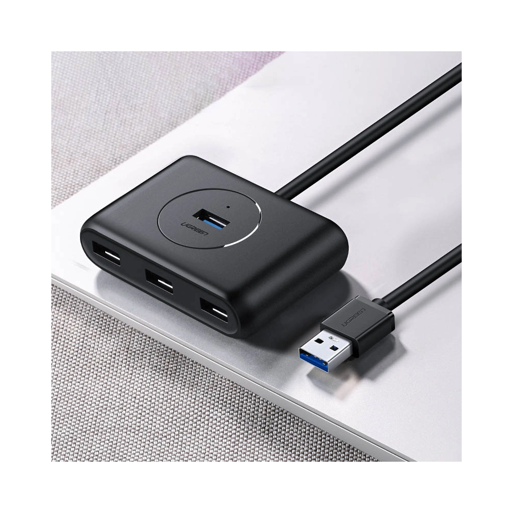 Wholesale UGREEN CR113 multifunctional USB HUB Type c - 4 x USB 3.0 1m white - UGR1282WHT - {ean13} - Hurt