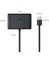 Wholesale UGREEN CR113 multifunctional USB HUB Type c - 4 x USB 3.0 1m white - UGR1282WHT - {ean13} - Hurt
