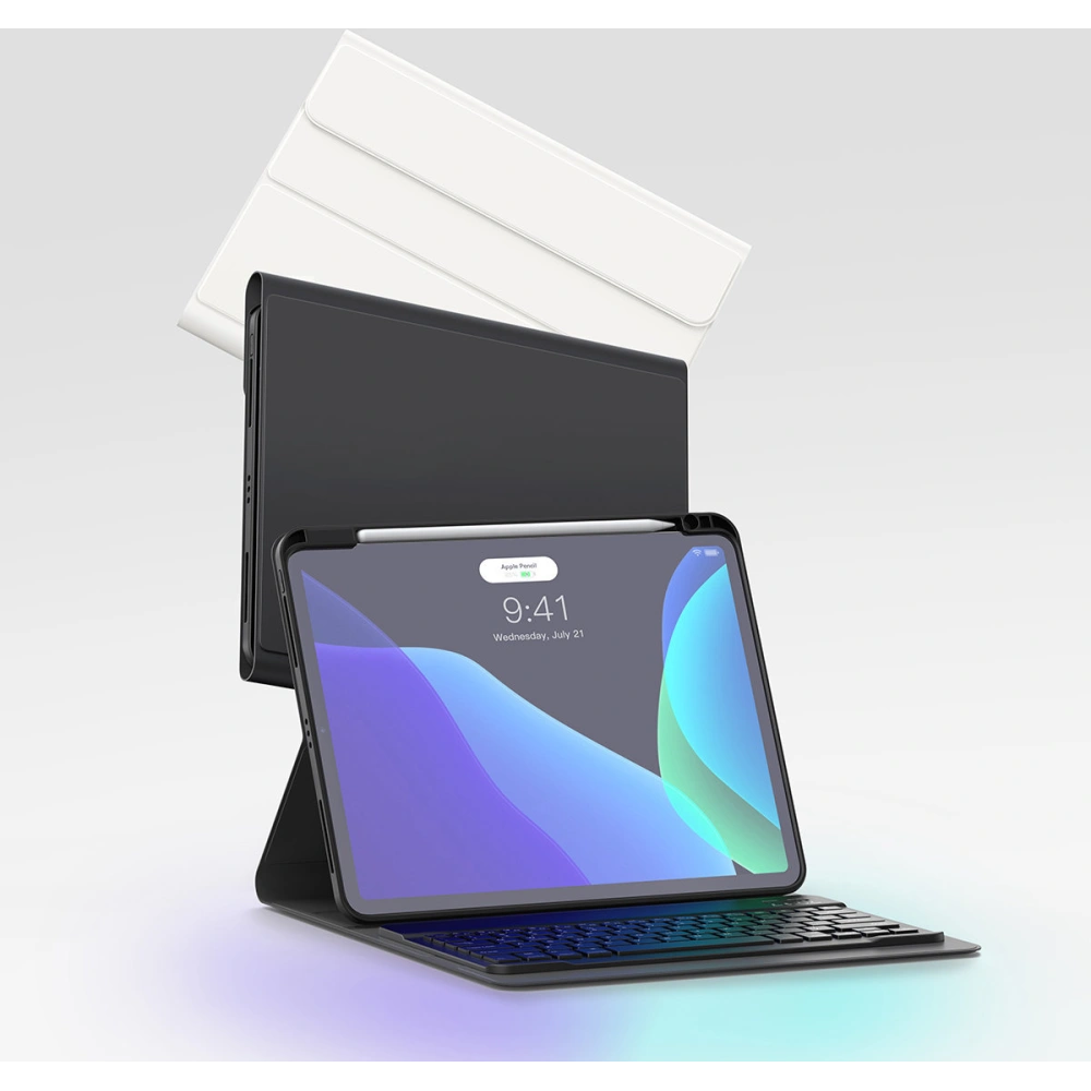 Hurtownia GSM - Etui z klawiaturą Baseus Brilliance Apple iPad Pro 11 2018/2020/2021 (1., 2. i 3. generacji) czarny - BSU3369BLK - {ean13} - Hurt