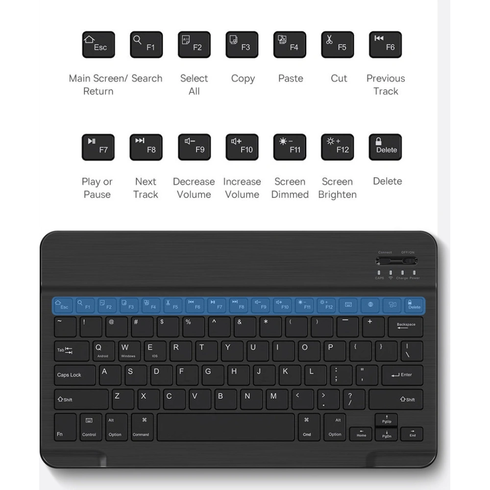 Hurtownia GSM - Etui z klawiaturą Baseus Brilliance Apple iPad Pro 11 2018/2020/2021 (1., 2. i 3. generacji) biały - BSU3370WHT - {ean13} - Hurt
