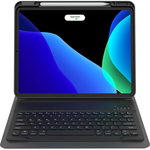 Etui z klawiaturą Baseus Brilliance Apple iPad Pro 12.9 2018/2020/2021 (3., 4. i 5. generacji) czarny