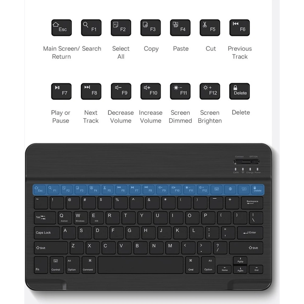 Hurtownia GSM - Etui z klawiaturą Baseus Brilliance Apple iPad Pro 12.9 2018/2020/2021 (3., 4. i 5. generacji) czarny - BSU3371BLK - {ean13} - Hurt
