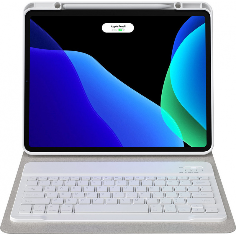 Baseus Distributor - 6932172608880 - BSU3372WHT - Baseus Brilliance case with keyboard Apple iPad Pro 12.9 2018/2020/2021 (3., 4. i 5. gen) white - B2B homescreen
