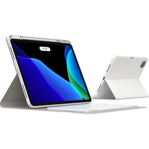 Hurtownia GSM - Etui z klawiaturą Baseus Brilliance Apple iPad Pro 12.9 2018/2020/2021 (3., 4. i 5. generacji) biały - BSU3372WHT - {ean13} - Hurt