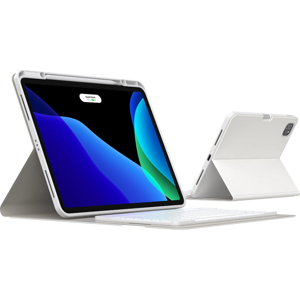 Hurtownia GSM - Etui z klawiaturou Baseus Brilliance Apple iPad Pro 12.9 2018/2020/2021 (3., 4. a 5. generace) bílá - BSU3372WHT - {ean13} - Hurt
