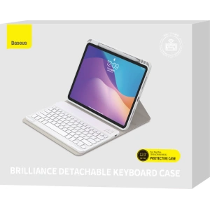 Hurtownia GSM - Etui z klawiaturą Baseus Brilliance Apple iPad Pro 12.9 2018/2020/2021 (3., 4. i 5. generacji) biały - BSU3372WHT - {ean13} - Hurt