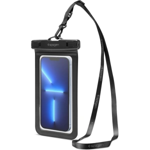 Uniwersalne wodoszczelne etui Spigen A601 Universal Waterproof Case Black