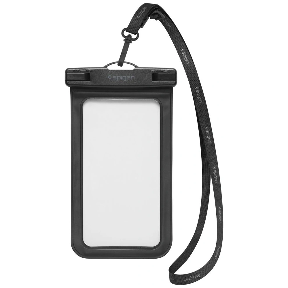 Hurtownia GSM - Univerzální vodotěsné pouzdro Spigen A601 Univerzální vodotěsné pouzdro Černé - SPN2268BLK - {ean13} - Hurt