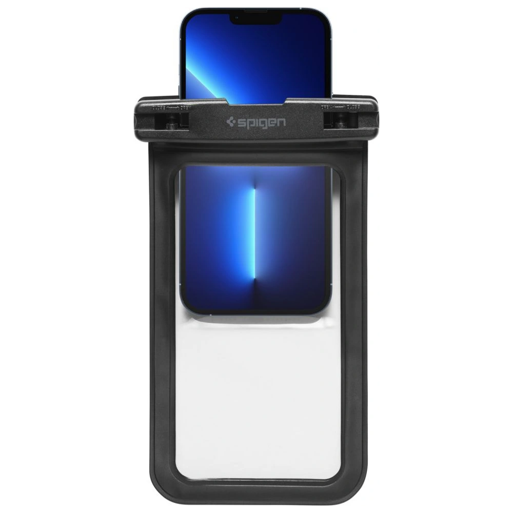 Hurtownia GSM - Univerzální vodotěsné pouzdro Spigen A601 Univerzální vodotěsné pouzdro Černé - SPN2268BLK - {ean13} - Hurt