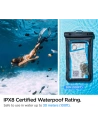 Hurtownia GSM - Uniwersalne wodoszczelne etui Spigen A601 Universal Waterproof Case Black - SPN2268BLK - {ean13} - Hurt