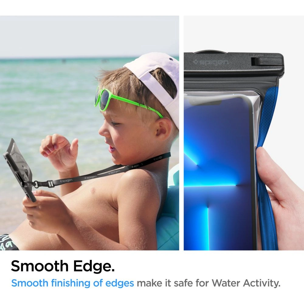Wholesale Spigen A601 Universal Waterproof Case Black - SPN2268BLK - {ean13} - Hurt