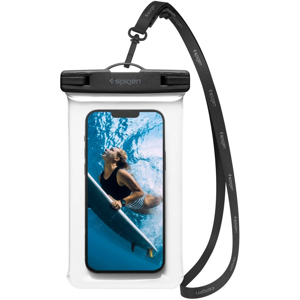 Hurtownia GSM - Univerzální vodotěsný obal Spigen A601 Universal Waterproof Case Crystal Clear - SPN2269CL - {ean13} - Hurt