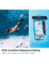 Hurtownia GSM - Univerzální vodotěsný obal Spigen A601 Universal Waterproof Case Crystal Clear - SPN2269CL - {ean13} - Hurt