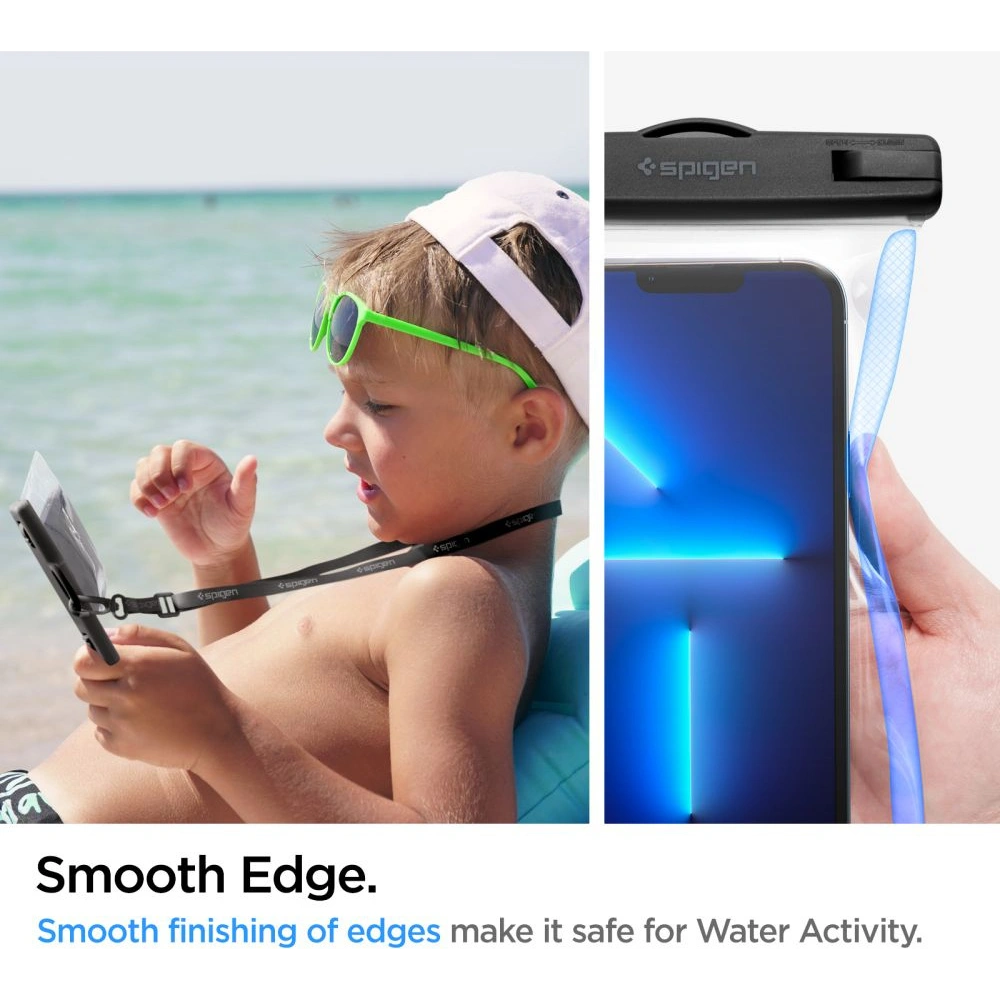 Hurtownia GSM - Univerzální vodotěsný obal Spigen A601 Universal Waterproof Case Crystal Clear - SPN2269CL - {ean13} - Hurt