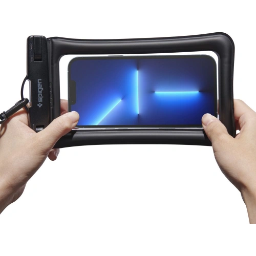 Uniwersalne wodoszczelne etui Spigen A610 Universal Waterproof Float Case Black