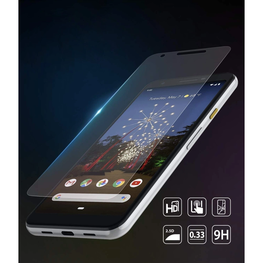 Hurtownia GSM - Sada tvrzených skel Ringke ID Glass Google Pixel 3a 3 balení - RGK917 - {ean13} - Hurt