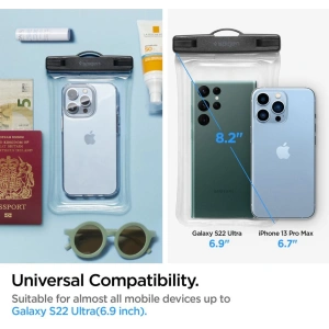 Wholesale Spigen A610 Universal Waterproof Float Case Crystal Clear - SPN2271CL - {ean13} - Hurt