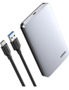 Kieszeń na dysk twardy 2,5 cala UGREEN CM300 SATA 3.0 6Gbps szary + kabel USB - USB-C 0,5m