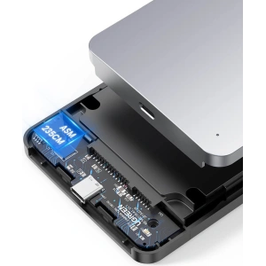 Hurtownia GSM - Kieszeń na dysk twardy 2,5 cala UGREEN CM300 SATA 3.0 6Gbps szary + kabel USB - USB-C 0,5m - UGR1283GRY - {ean13} - Hurt