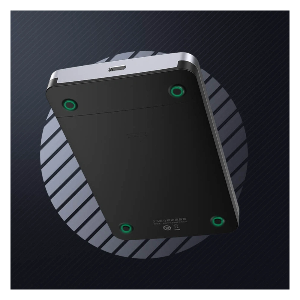 Hurtownia GSM - Kapsa na pevný disk 2,5 palce UGREEN CM300 SATA 3.0 6Gbps šedá + kabel USB - USB-C 0,5m - UGR1283GRY - {ean13} - Hurt