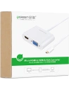 Hurtownia GSM - Adapter video UGREEN MM115 micro HDMI - HDMI + VGA 30cm czarny - UGR1285BLK - {ean13} - Hurt