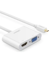 Hurtownia GSM - Adapter video UGREEN MM115 micro HDMI - HDMI + VGA 30cm czarny - UGR1285BLK - {ean13} - Hurt
