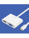Hurtownia GSM - Adapter video UGREEN MM115 micro HDMI - HDMI + VGA 30cm czarny - UGR1285BLK - {ean13} - Hurt