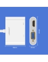 Hurtownia GSM - Adapter video UGREEN MM115 micro HDMI - HDMI + VGA 30cm czarny - UGR1285BLK - {ean13} - Hurt