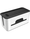 Organizér na kabely UGREEN LP110, box na lišty L 42,5x17,5x15,5 cm černobílý